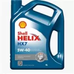 Motorový olej Shell HELIX HX7 5W-40 4L